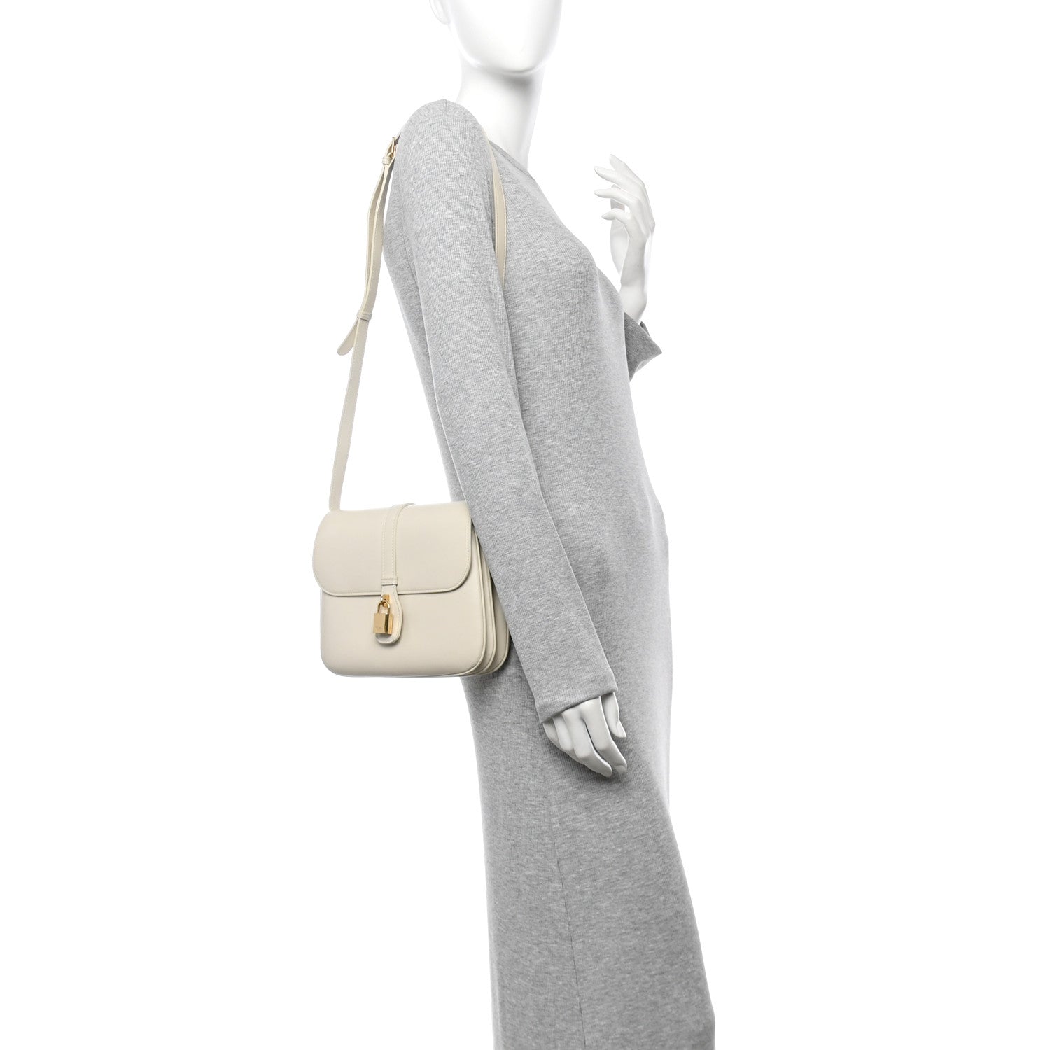 Celine Smooth Calfskin Medium Tabou Rice 2 of 11