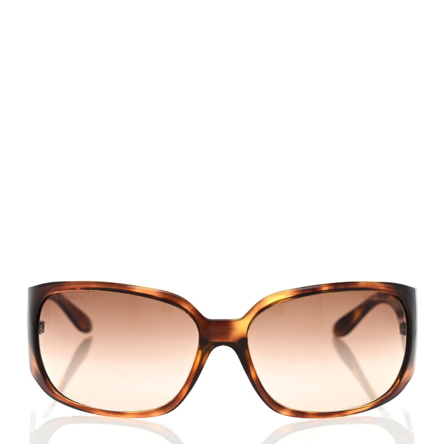 Chanel Acetate Crystal CC Sunglasses 5080-B Brown 2 of 8
