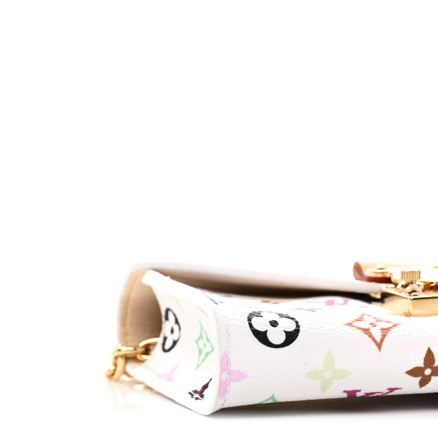 Louis Vuitton LV X TM Monogram Multicolor Pouch Metis Belt White 8 of 10