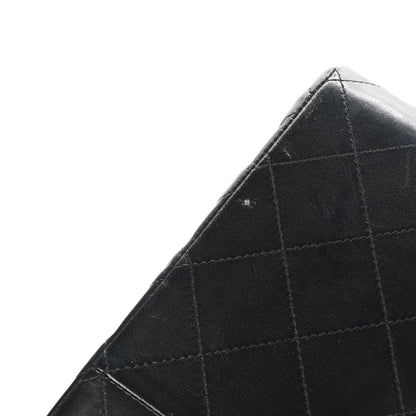 Chanel Lambskin Quilted Jumbo Double Flap Black 12 of 12