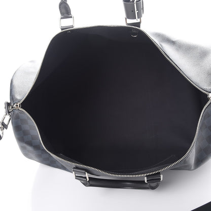 Louis Vuitton Damier Cobalt Keepall Bandouliere 55 6 of 9