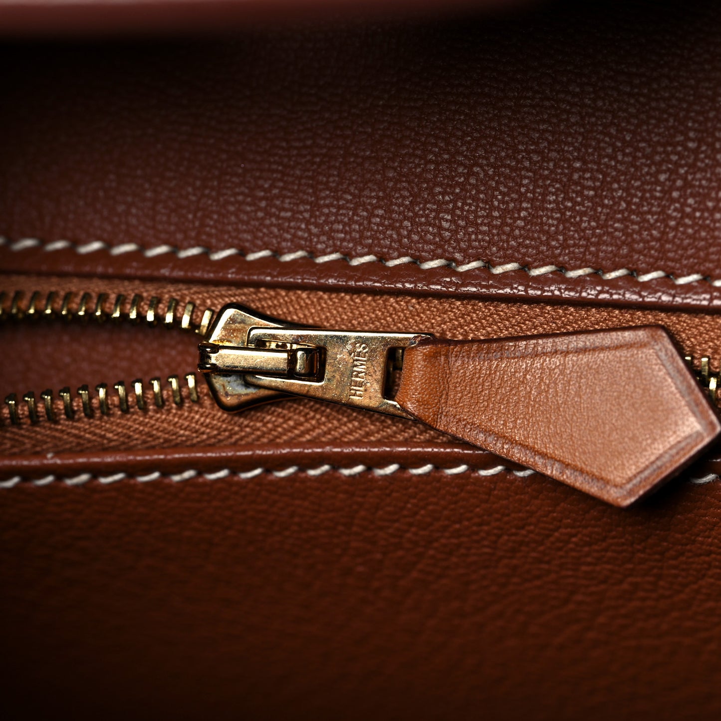 Natural Barenia Birkin 35 Fauve