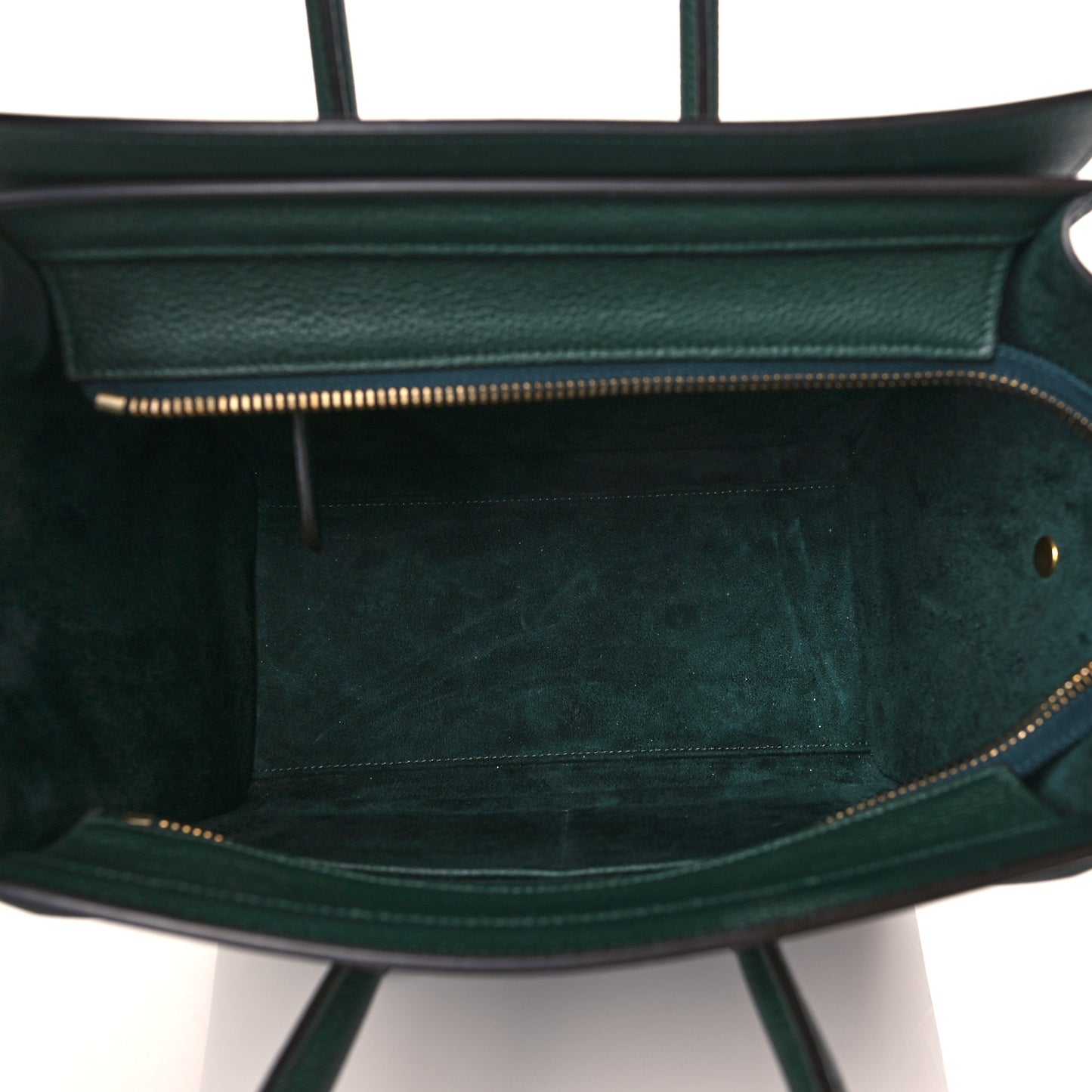 Drummed Calfskin Micro Luggage Amazone