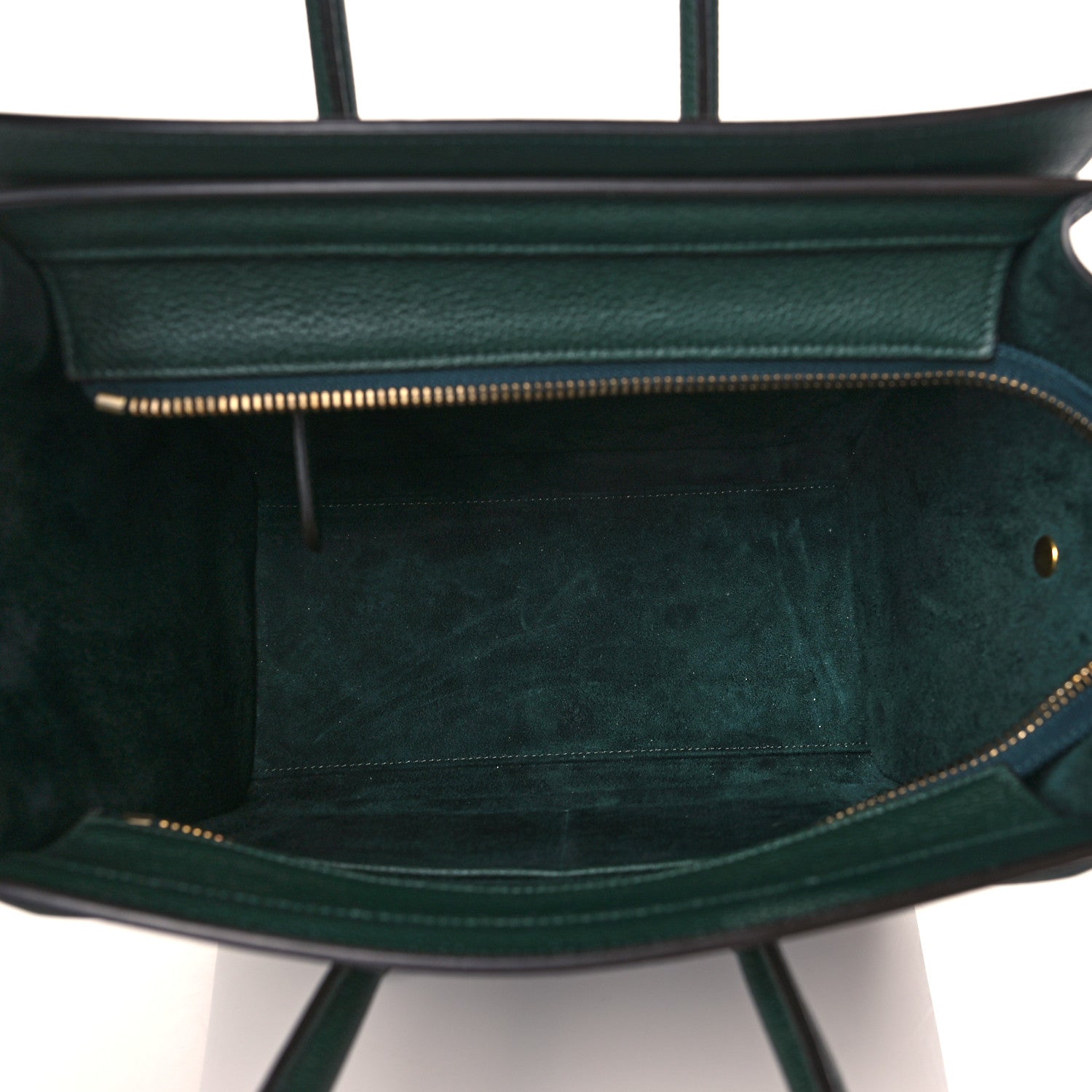 Celine Drummed Calfskin Micro Luggage Amazone 4 of 8
