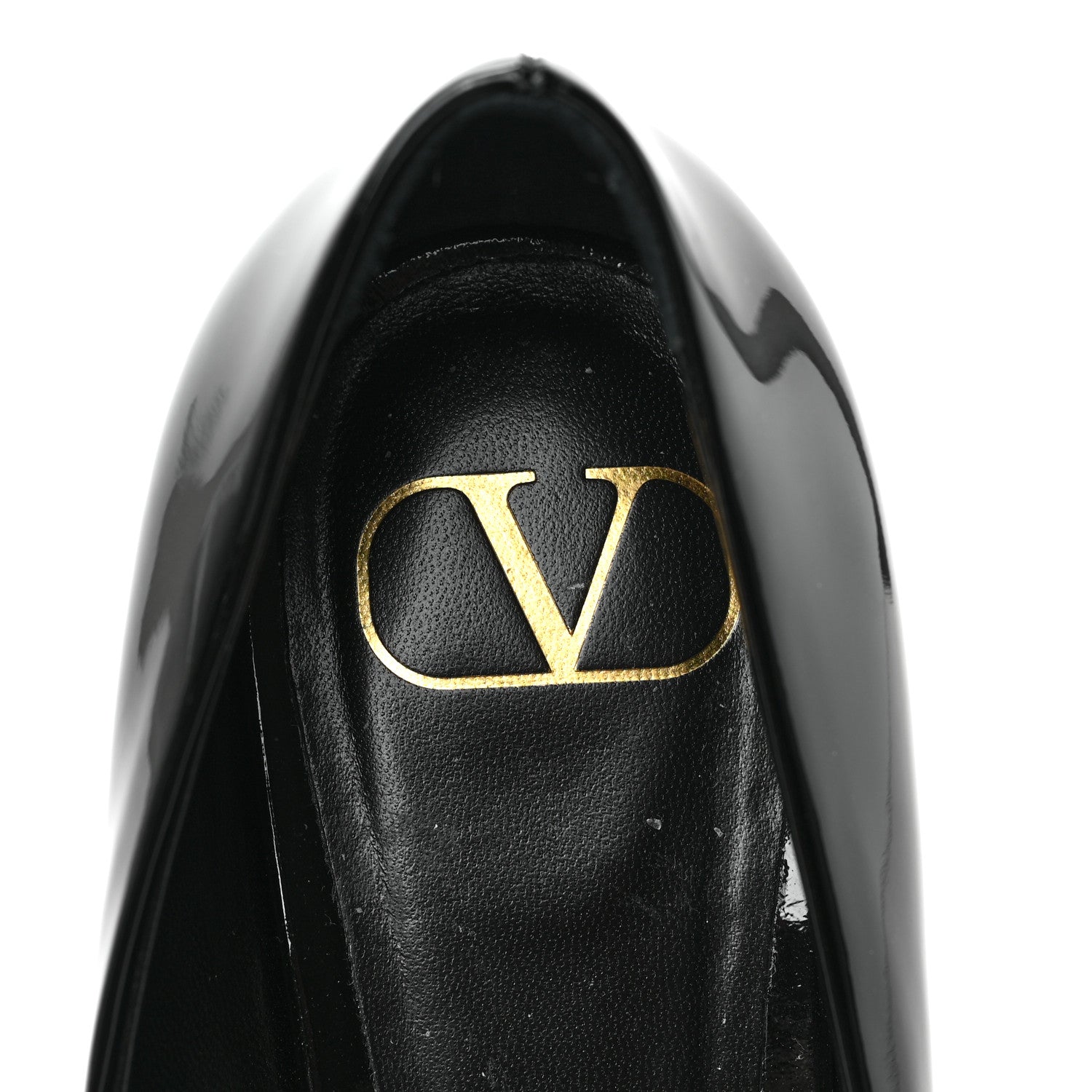 Valentino Garavani Patent One Stud 55mm Pumps 39 Black 8 of 8
