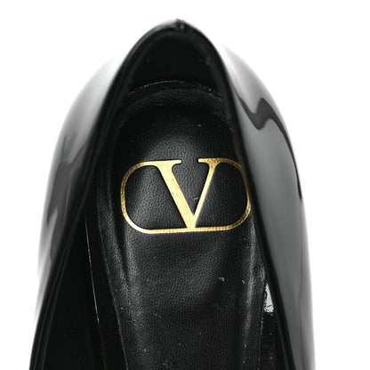 Valentino Garavani Patent One Stud 55mm Pumps 39 Black 8 of 8