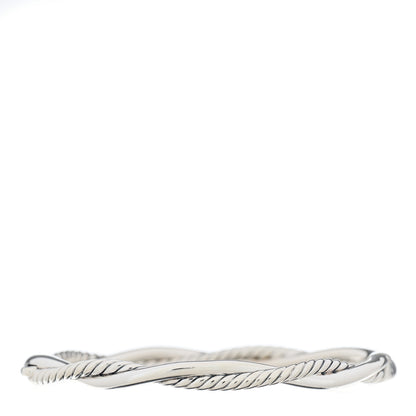 David Yurman Sterling Silver Diamond Infinity Bracelet 2 of 4