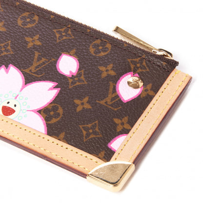 Louis Vuitton Monogram Cherry Blossom Key Pouch Brown 5 of 6