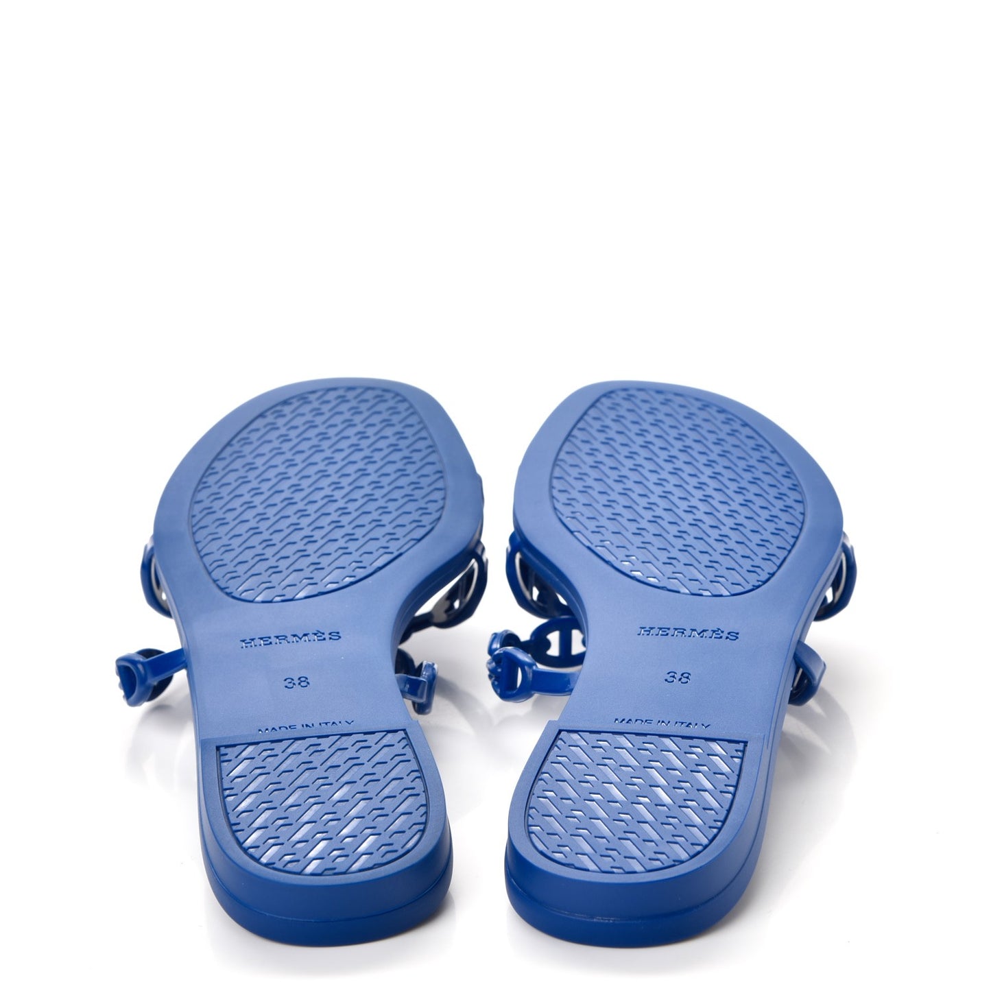 Rubber Chaine d'Ancre Rivage Sandals 38 Bleu Smalt