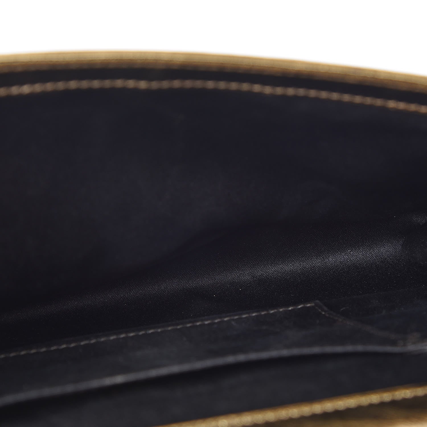 Saint Laurent Metallic Calfskin Monogram Large Belle De Jour Clutch Gold 10 of 11