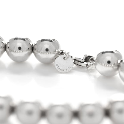 Tiffany Sterling Silver 10mm HardWear Ball Bracelet 3 of 4