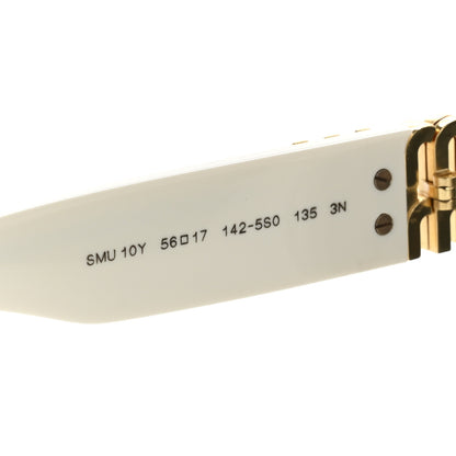 Miu Miu Acetate Sunglasses SMU 10Y White 6 of 8