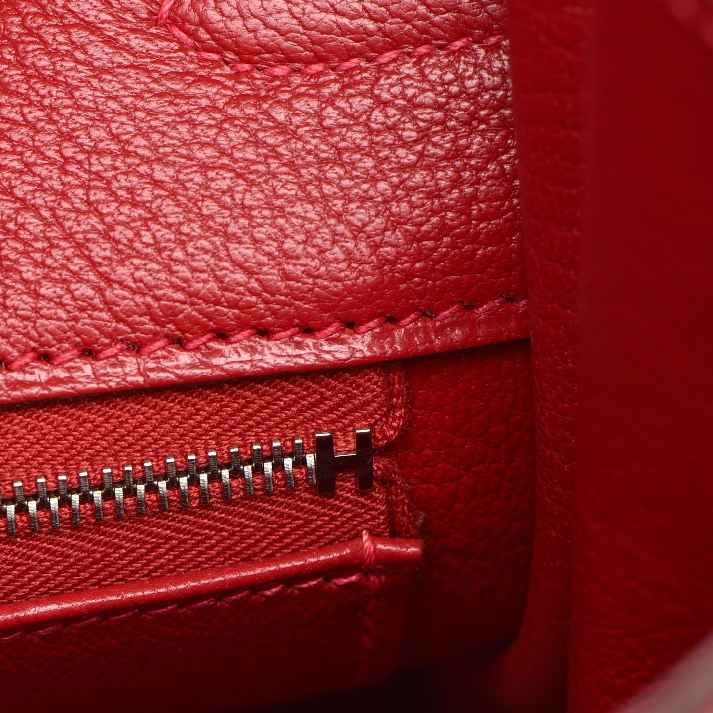 Togo Birkin 35 Rouge Casaque