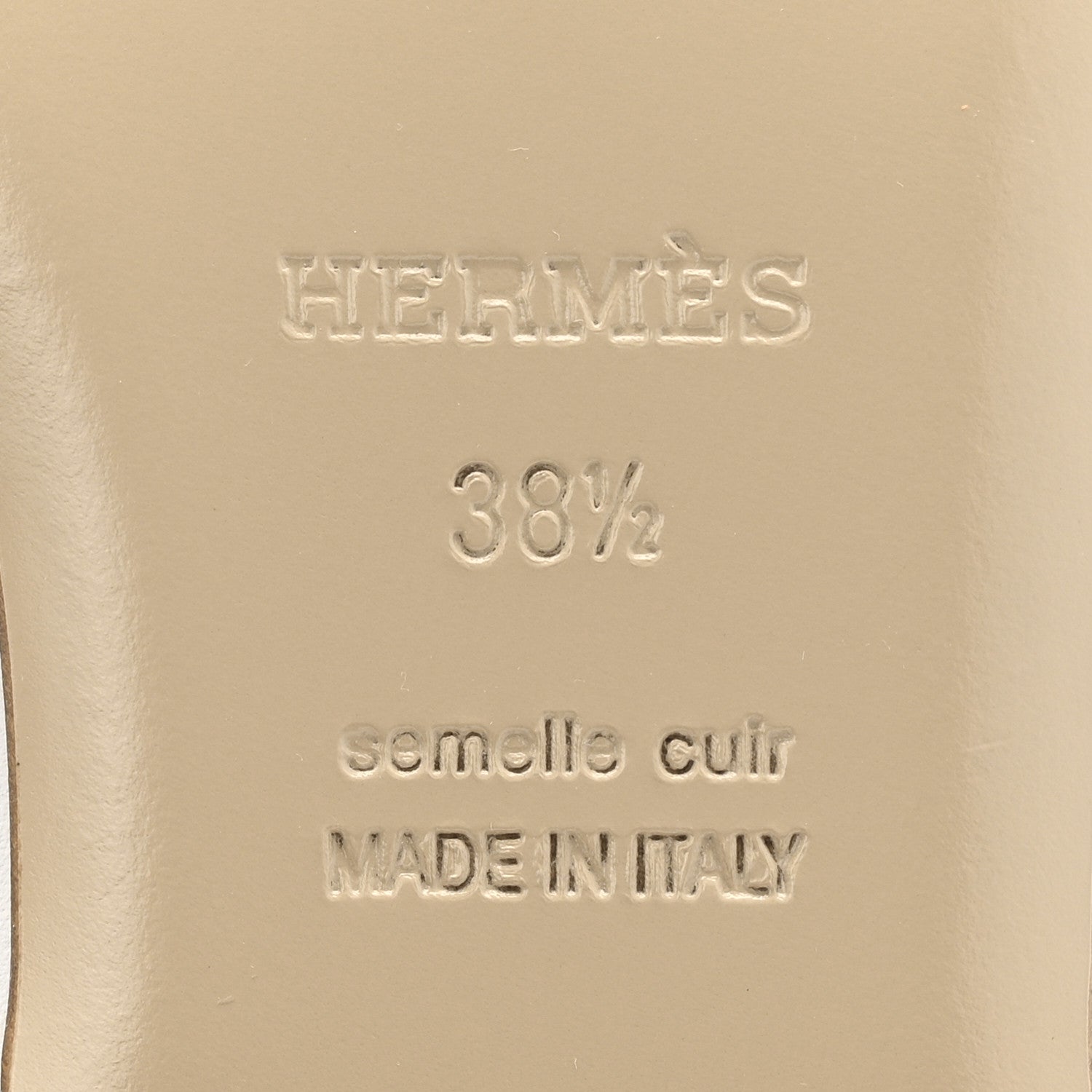 Hermes Calfskin Oz Mules 38.5 White 8 of 11