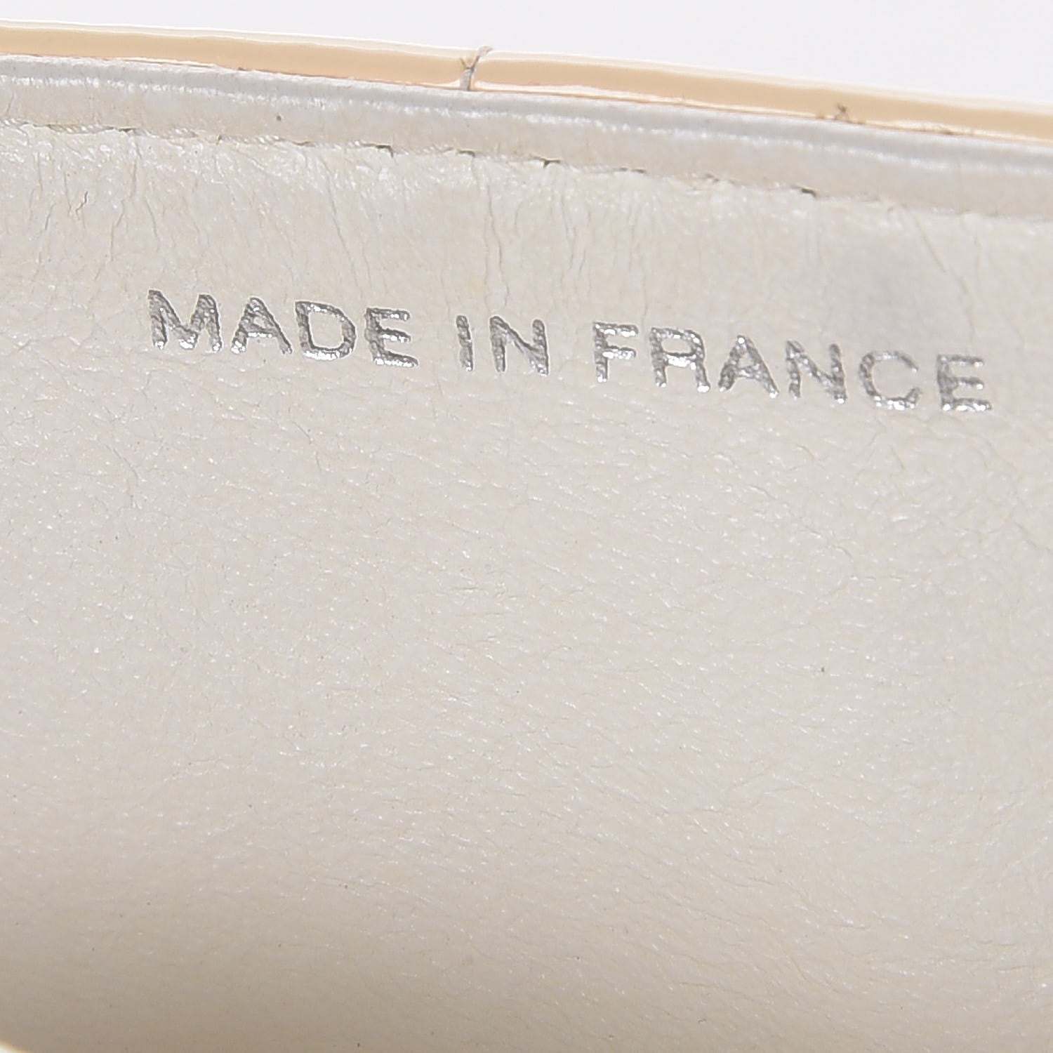Chanel Patent East West Chocolate Bar Flap White Black 8 of 9