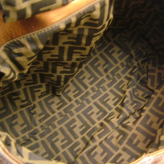 Nappa Fortuny Hologram Spy Tobacco Oro Ambrato