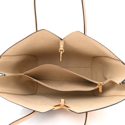 Louis Vuitton Calfskin Monogram Kimono Tote Dune 5 of 14