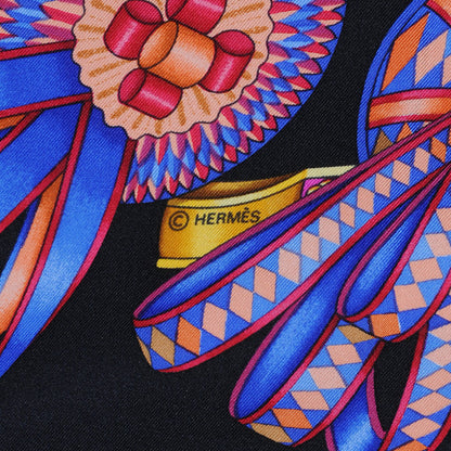 Hermes Silk Les Rubans Du Cheval Scarf 90 6 of 7