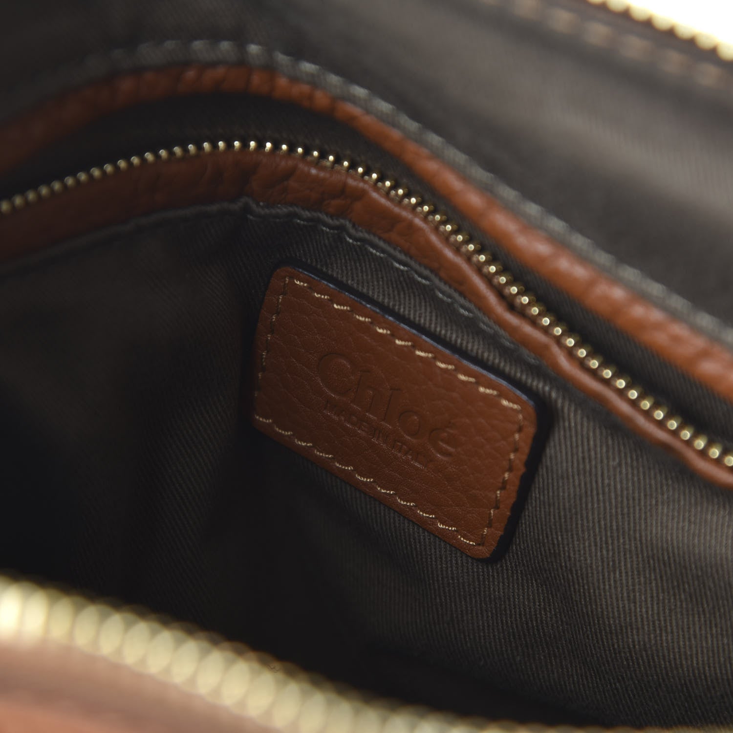 Chloe Calfskin Medium Marcie Satchel Tan 9 of 10