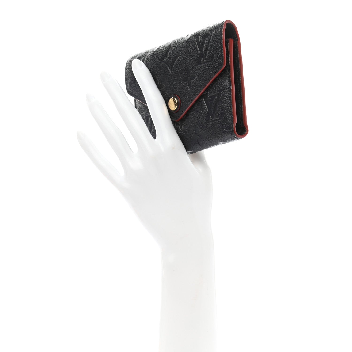 Louis Vuitton Empreinte Victorine Wallet Marine Rouge 2 of 7