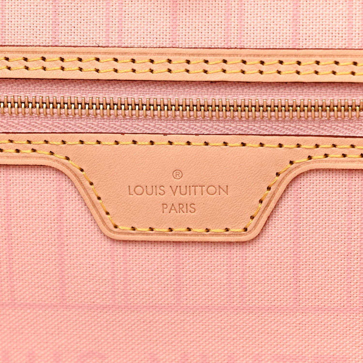 Louis Vuitton Damier Azur Neo Neverfull MM Rose Ballerine 8 of 14