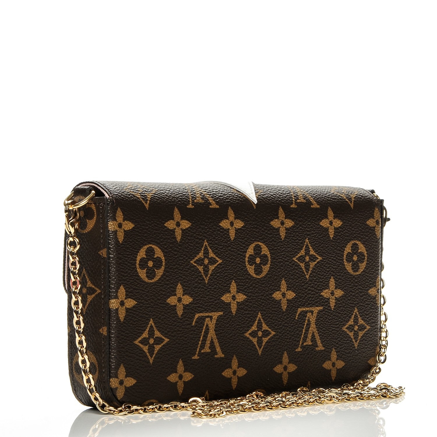 Louis Vuitton Monogram Lovely Birds Pochette Felicie Chain Wallet 3 of 8
