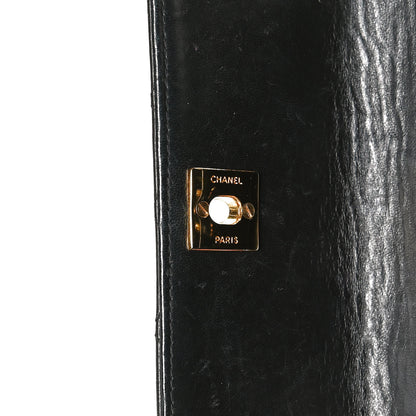 Chanel Lambskin Quilted Mini Rectangular Flap Black 5 of 8