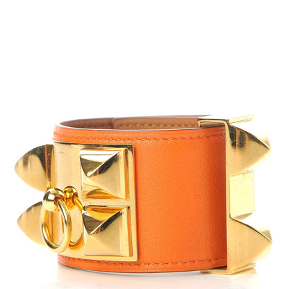 Hermes Swift Collier de Chien CDC Bracelet S Orange 1 of 8