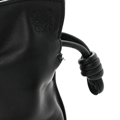 Loewe Calfskin Mini Flamenco Knot Clutch Black 11 of 11