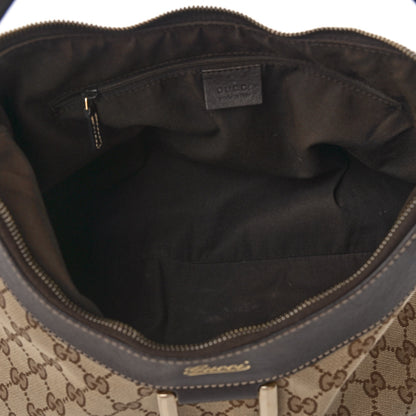 Gucci Monogram Medium D Gold Ring Hobo Dark Brown 5 of 18