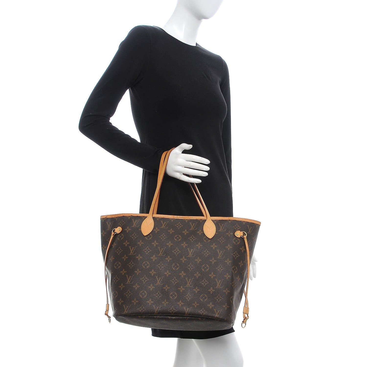 Louis Vuitton Monogram Neverfull MM 2 of 7