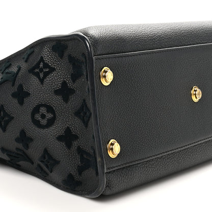 Louis Vuitton Calfskin Monogram Tufting On My Side Black 8 of 9