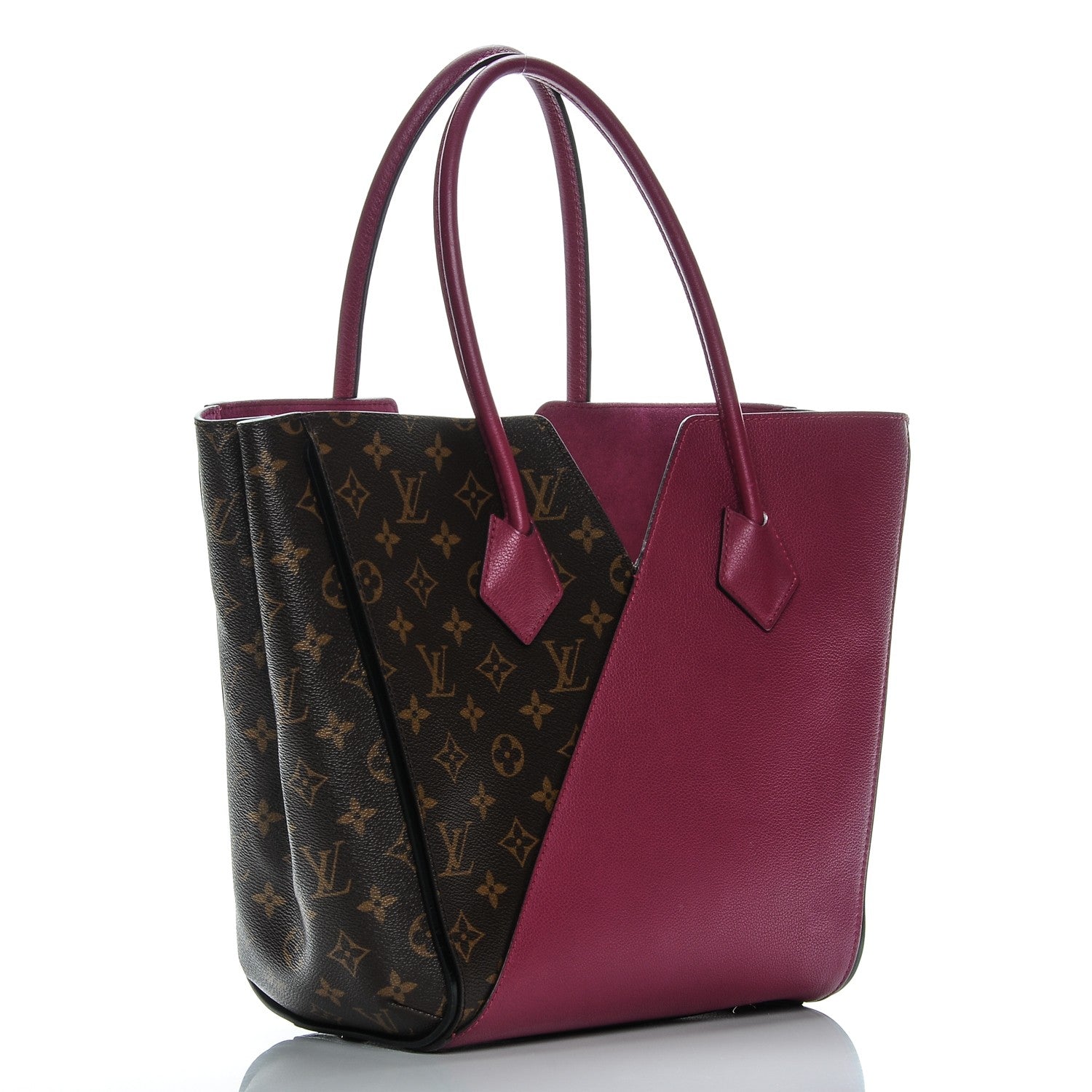 Louis Vuitton Calfskin Monogram Kimono Tote Aurore 3 of 9