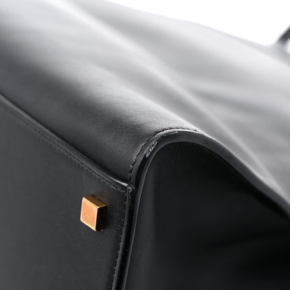 Saint Laurent Calfskin Large Manhattan Shopper Tote Black 11 of 14