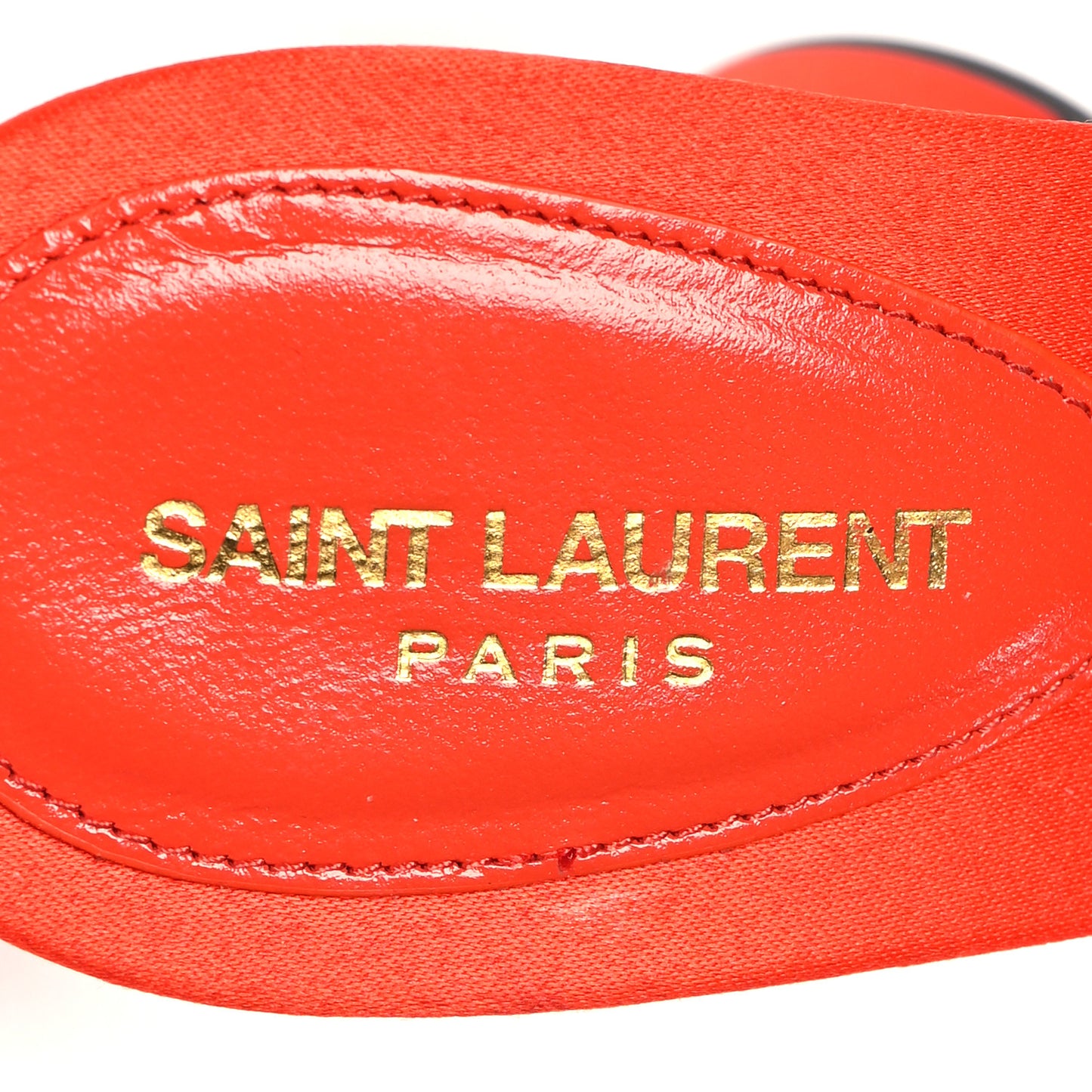 Crepe De Chine Suite Mule Sandals 38 Arancio