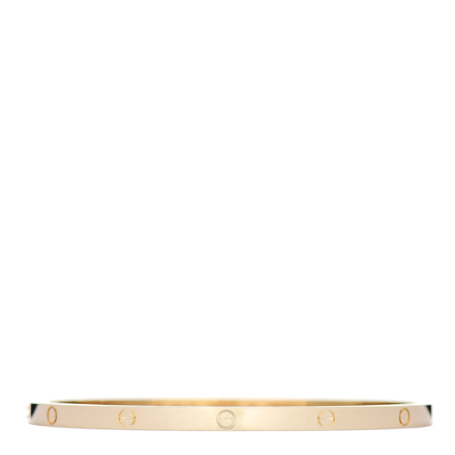 Cartier 18K Yellow Gold Small LOVE Bracelet 18 1 of 4