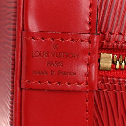 Louis Vuitton Epi Alma PM Carmine 6 of 11
