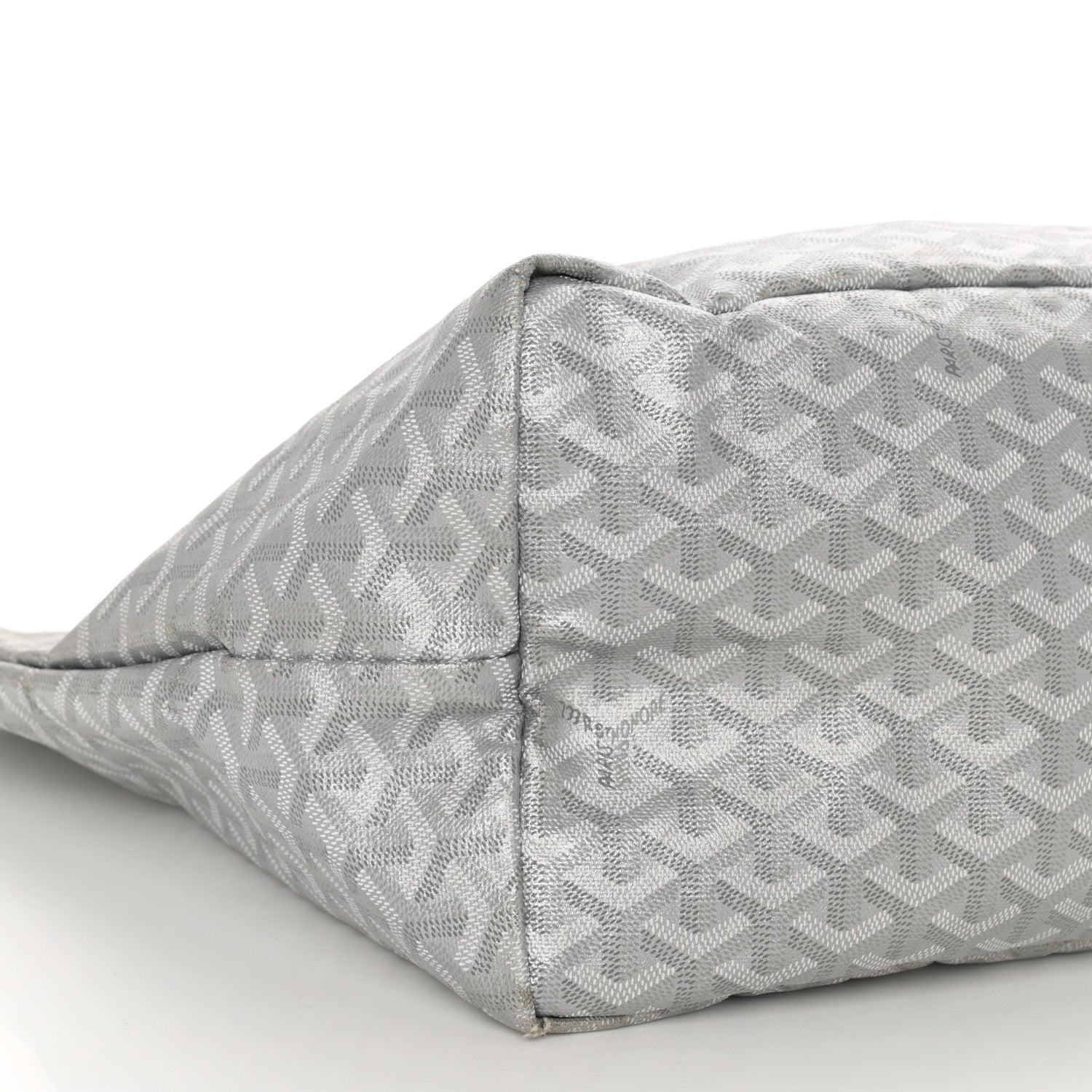 Goyard Goyardine Precious Metals Saint Louis GM Silver 10 of 13