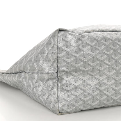 Goyard Goyardine Precious Metals Saint Louis GM Silver 10 of 13