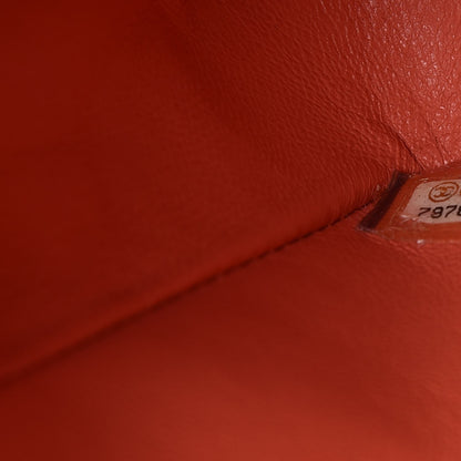Chanel Lambskin Quilted Medium Double Flap Coral 7 of 7