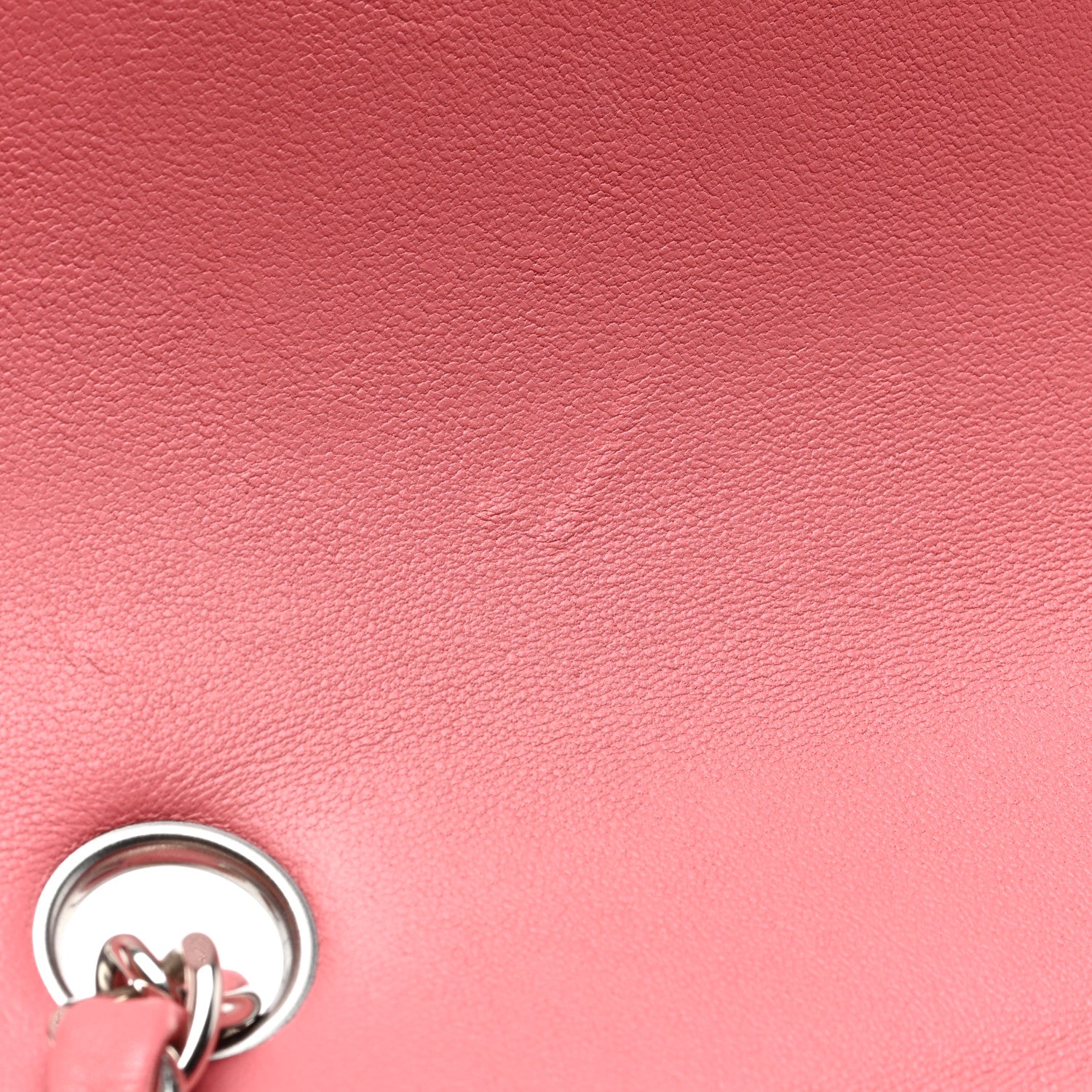 Chanel Lambskin Quilted Mini Rectangular Flap Pink 11 of 11