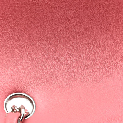 Chanel Lambskin Quilted Mini Rectangular Flap Pink 11 of 11