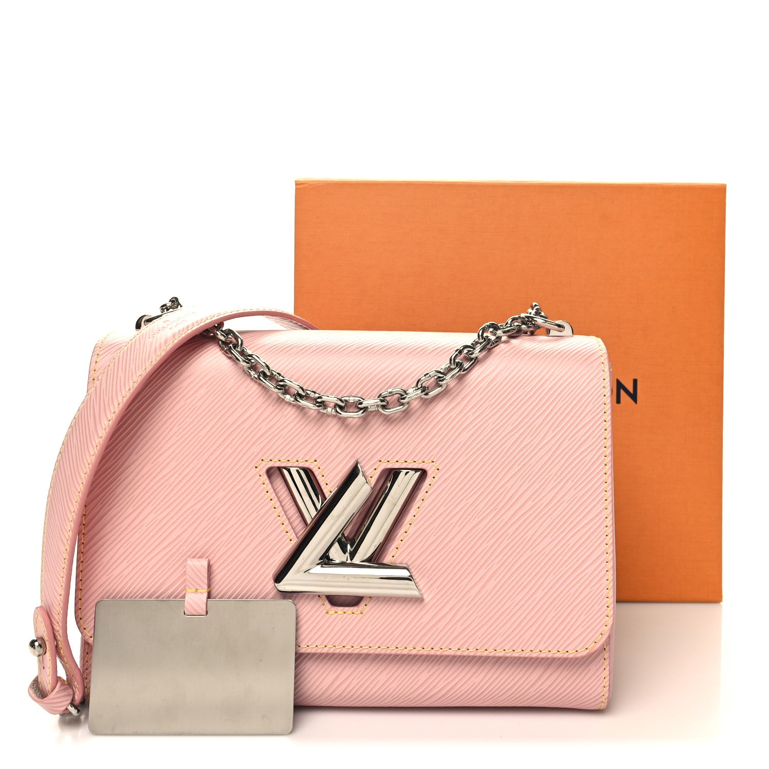 Louis Vuitton Epi Twist Shoulder Bag MM Rose Ballerine 12 of 12