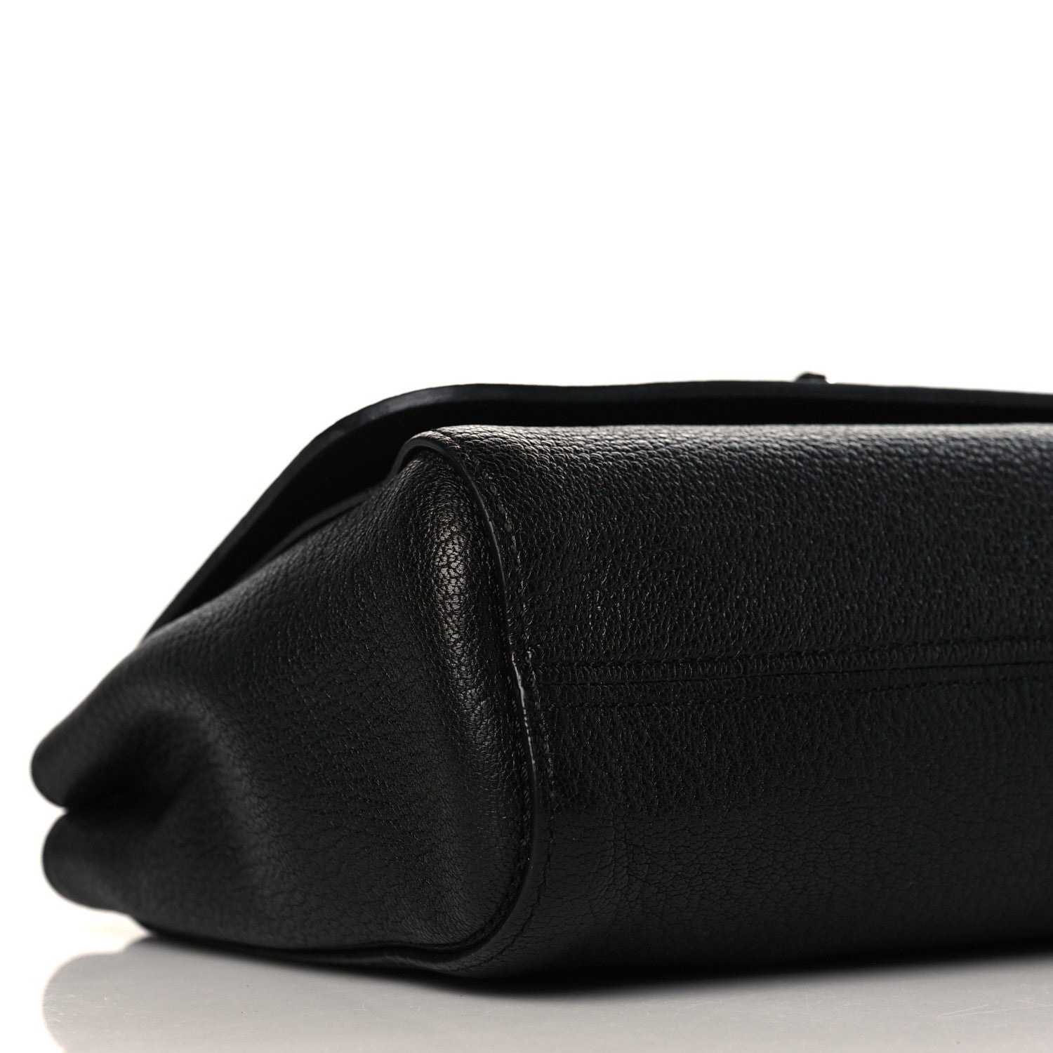 Mulberry Glossy Goatskin Small Lily Flap Black 8 of 9