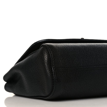 Mulberry Glossy Goatskin Small Lily Flap Black 8 of 9