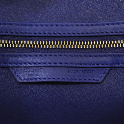 Celine Smooth Calfskin Mini Luggage Bag Cobalt Royal Blue 7 of 9