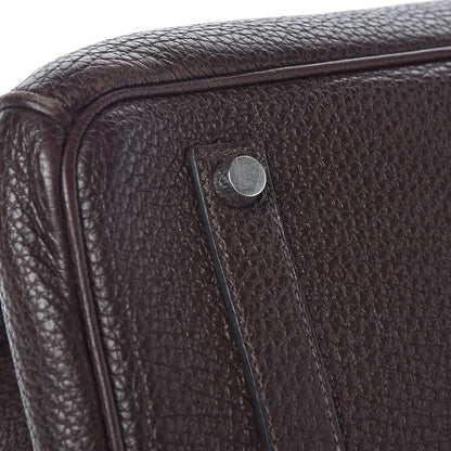 Hermes Togo Birkin 35 Chocolate 6 of 48