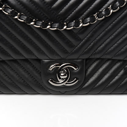 Chanel Lambskin Medium CC Crossing Flap Black 9 of 10