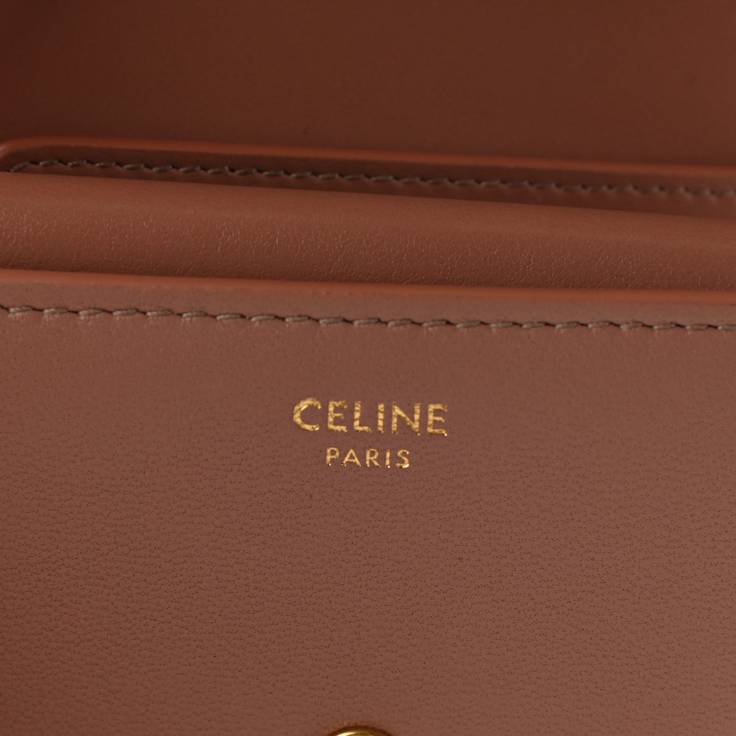Shiny Smooth Lambskin Small Triomphe Wallet Vintage Pink