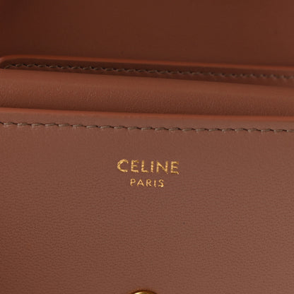 Celine Shiny Smooth Lambskin Small Triomphe Wallet Vintage Pink 8 of 9